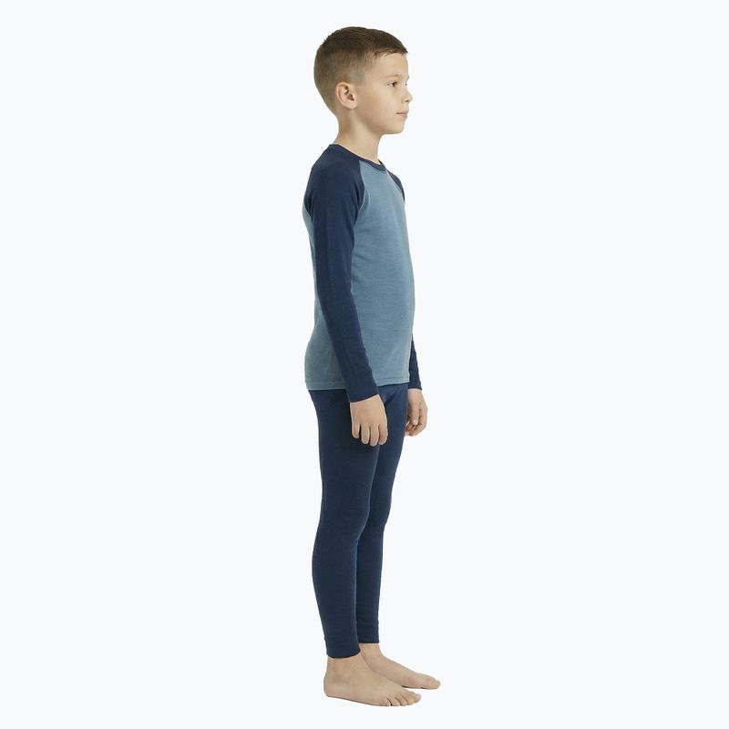 Детски комплект термо бельо WOOLCANO Merino SET0982 blue 2