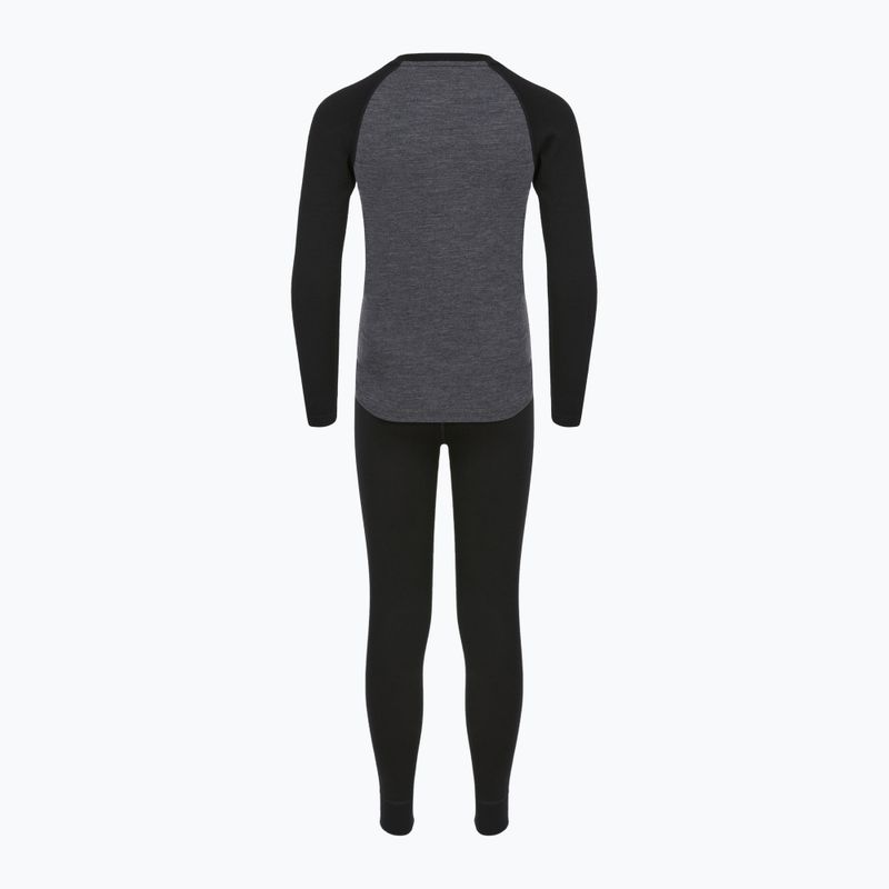 Детски комплект термо бельо WOOLCANO Merino SET0982 grey 9