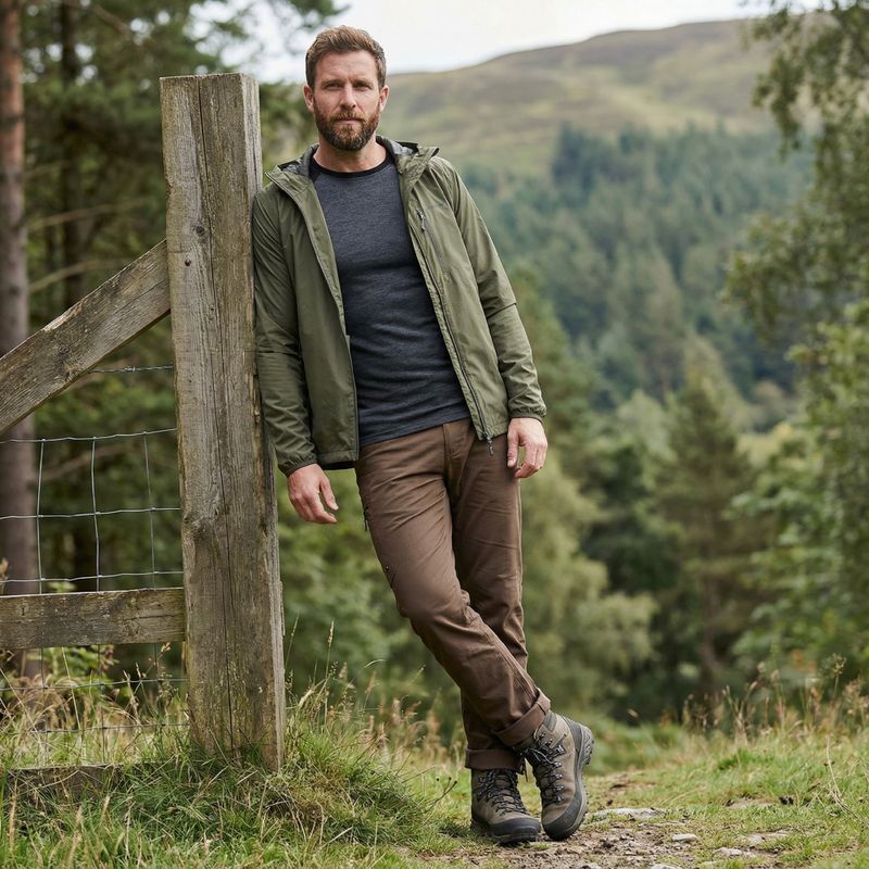 Мъжки комплект термо бельо WOOLCANO Merino SET0978 grey 7