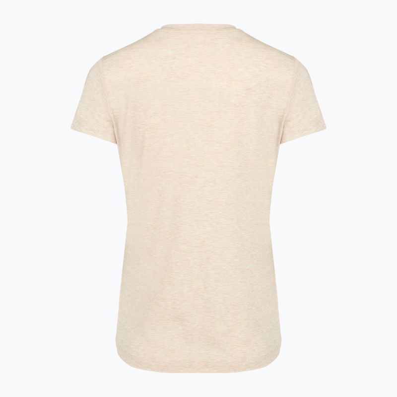Дамска тениска за трекинг KADVA Merivra merino beige 2