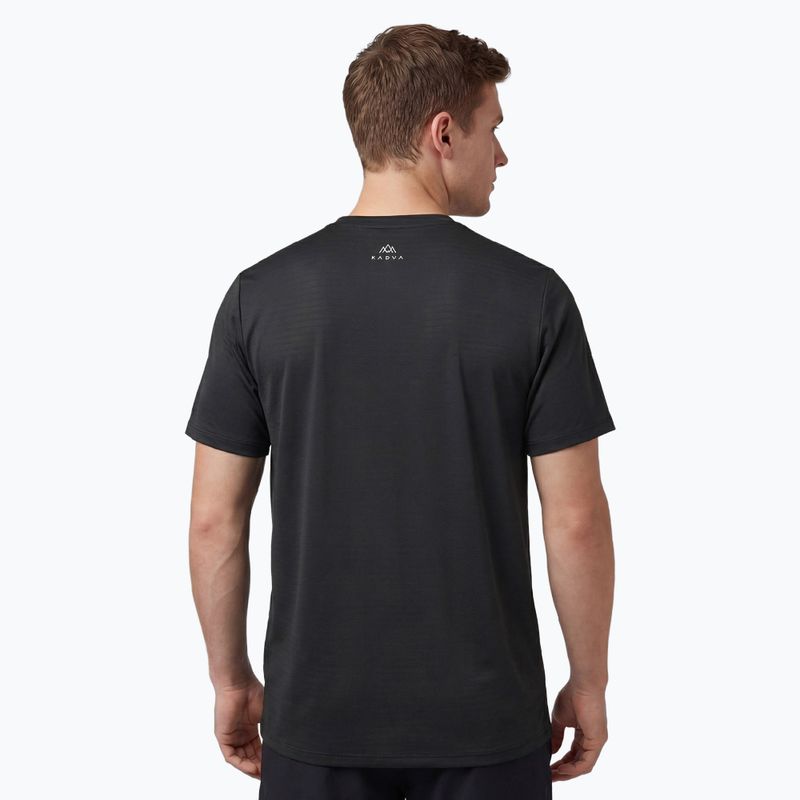 Мъжка трекинг тениска KADVA TrailCore breathable black 2