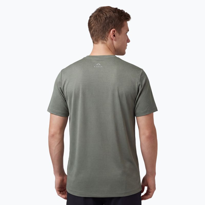 Мъжка трекинг тениска KADVA TrailCore breathable green 2