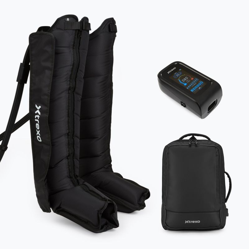 Masażer XTREXO nogawki do masażu uciskowego AIRPRESSO 8 czarny