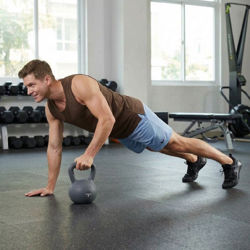 Мек kettlebell XTREXO 4 kg grey 3