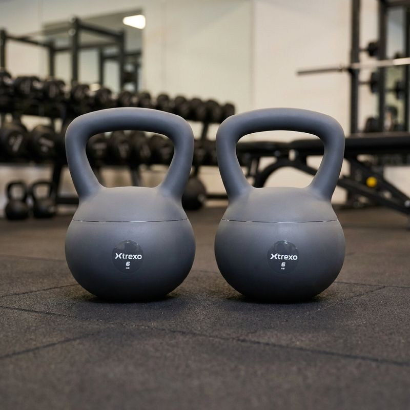 Мек kettlebell XTREXO 4 kg grey 5
