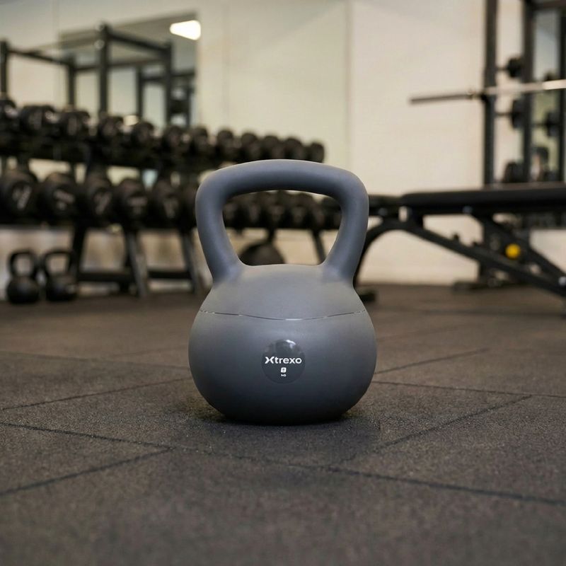 Мек kettlebell XTREXO 8 kg grey 5
