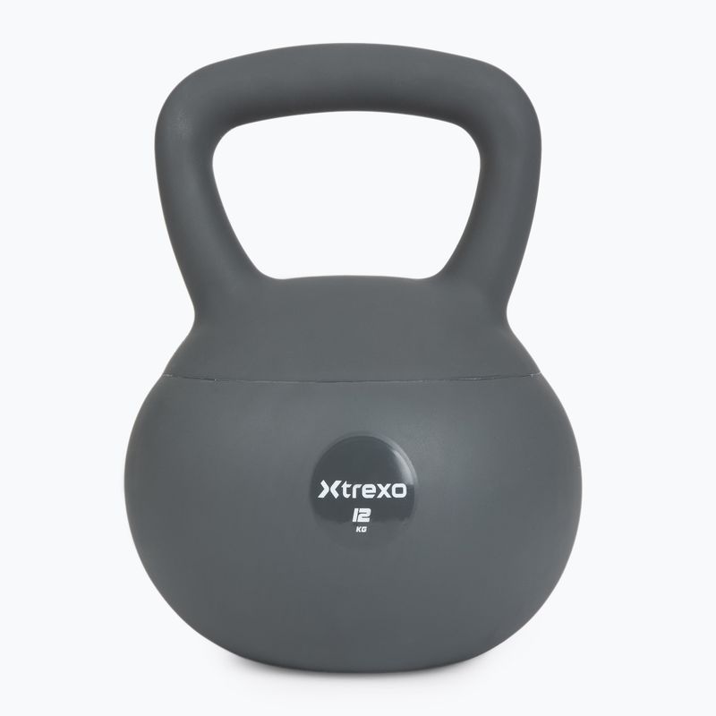 Kettlebell SOFT XTREXO 12 кг сив