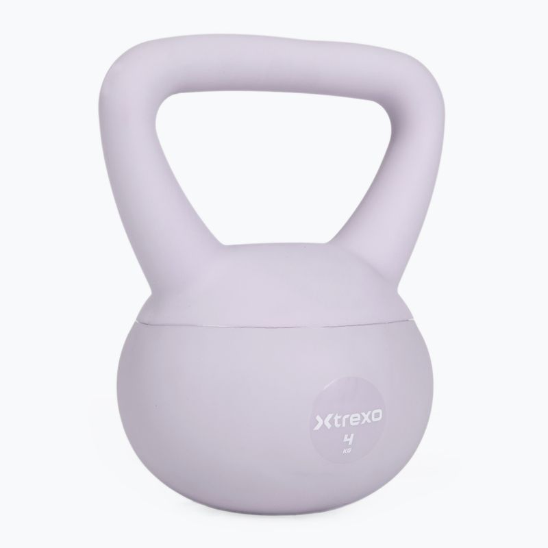 Kettlebell SOFT XTREXO 4 кг лилав 7
