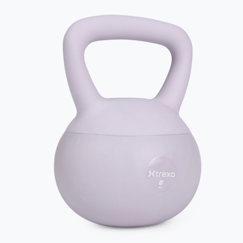 Kettlebell SOFT XTREXO 6 кг лилав 7