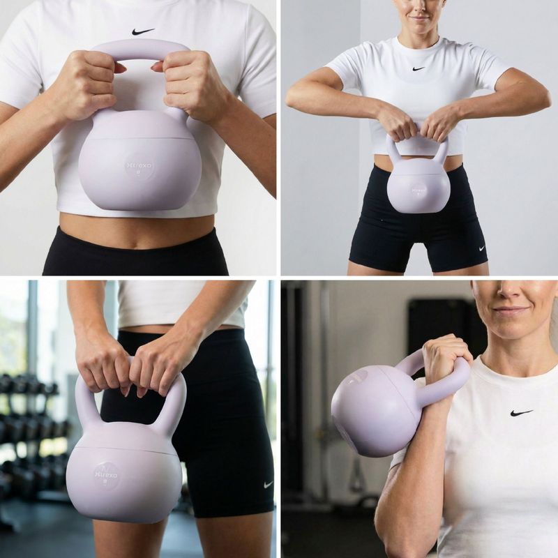 Kettlebell SOFT XTREXO 8 кг лилав 6