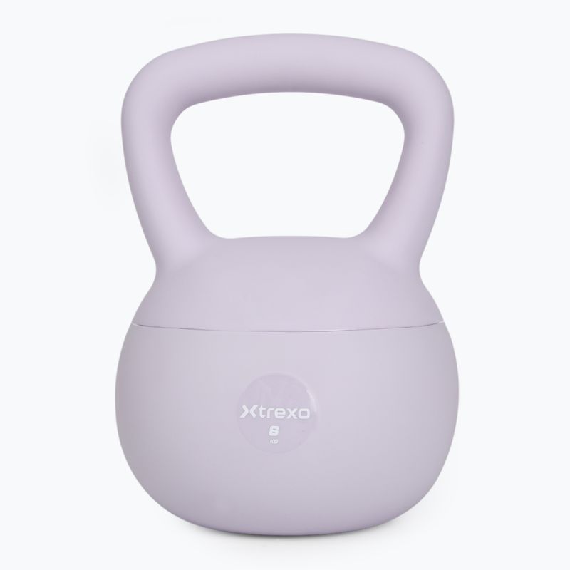 Kettlebell SOFT XTREXO 8 кг лилав 7