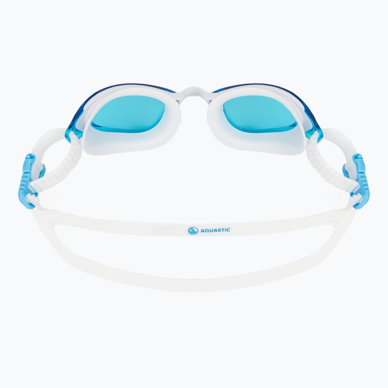 Очила за плуване AQUASTIC Isti white 8