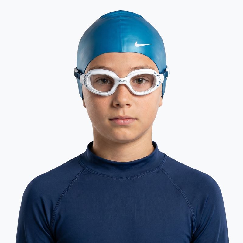 Детски очила за плуване AQUASTIC Spinny blue 5