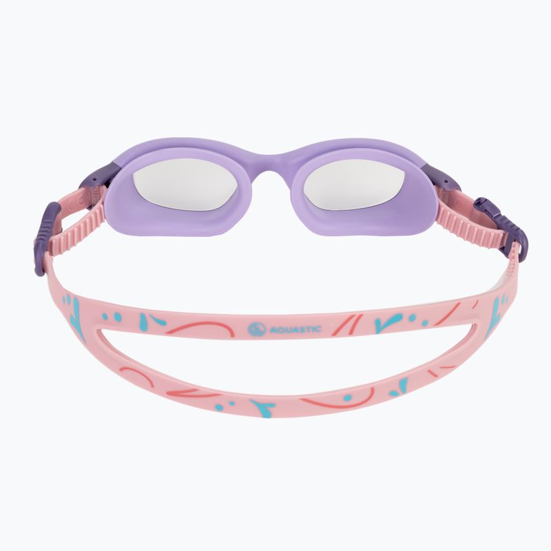 Детски очила за плуване AQUASTIC Spinny purple 10
