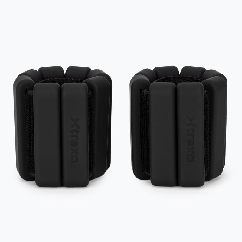 Тежести за глезени и китки XTREXO SCULPT 2 x 1 кг черен