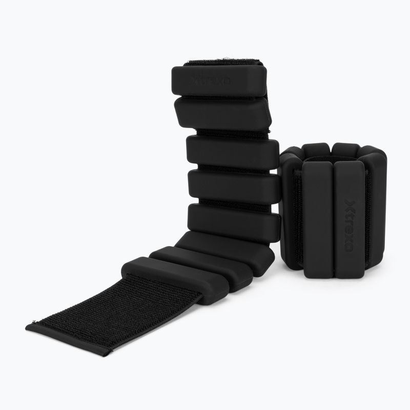 Тежести за глезени и китки  XTREXO SCULPT 2 x 1 kg black 3