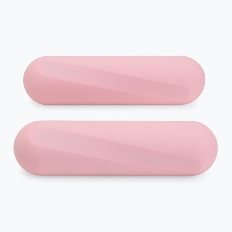 Комплект дъмбели XTREXO SCULPT 2 x 1 kg pink 4