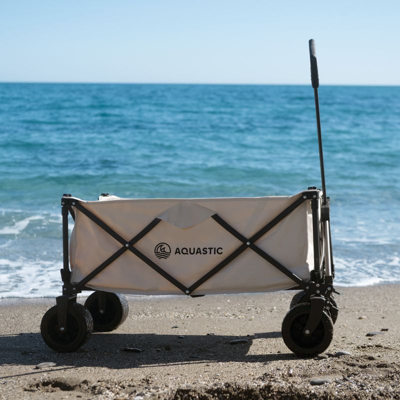 Сгъваема транспортна количка AQUASTIC Caro beige 13