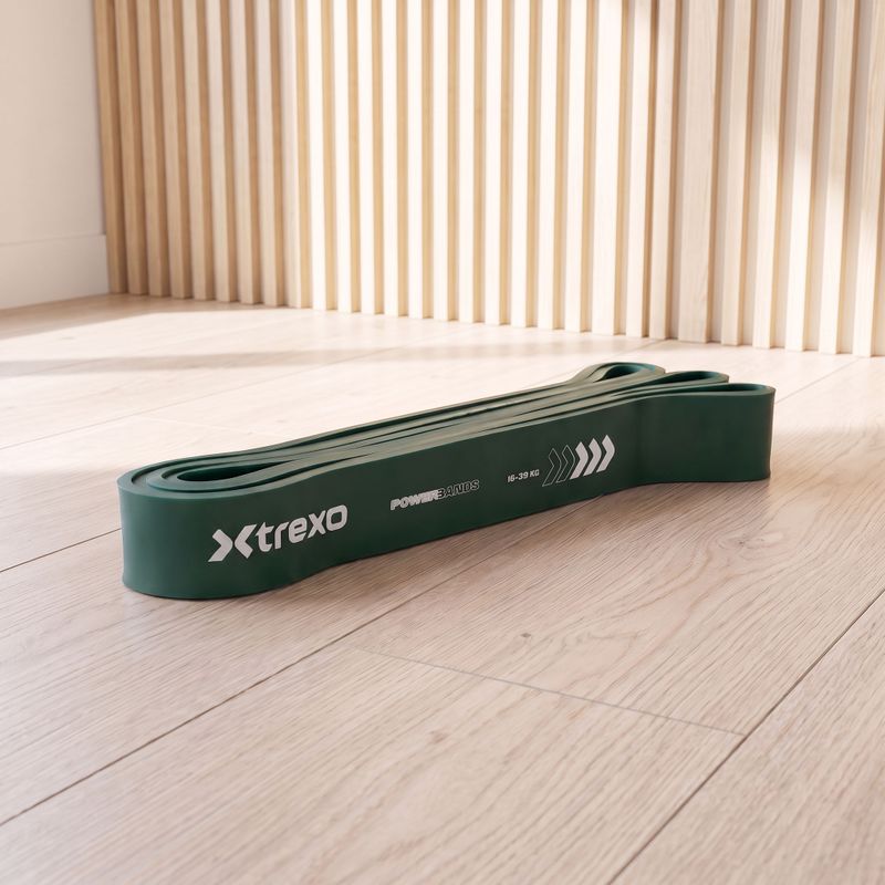 Рехабилитационна ластик XTREXO 2/5 зелен 6