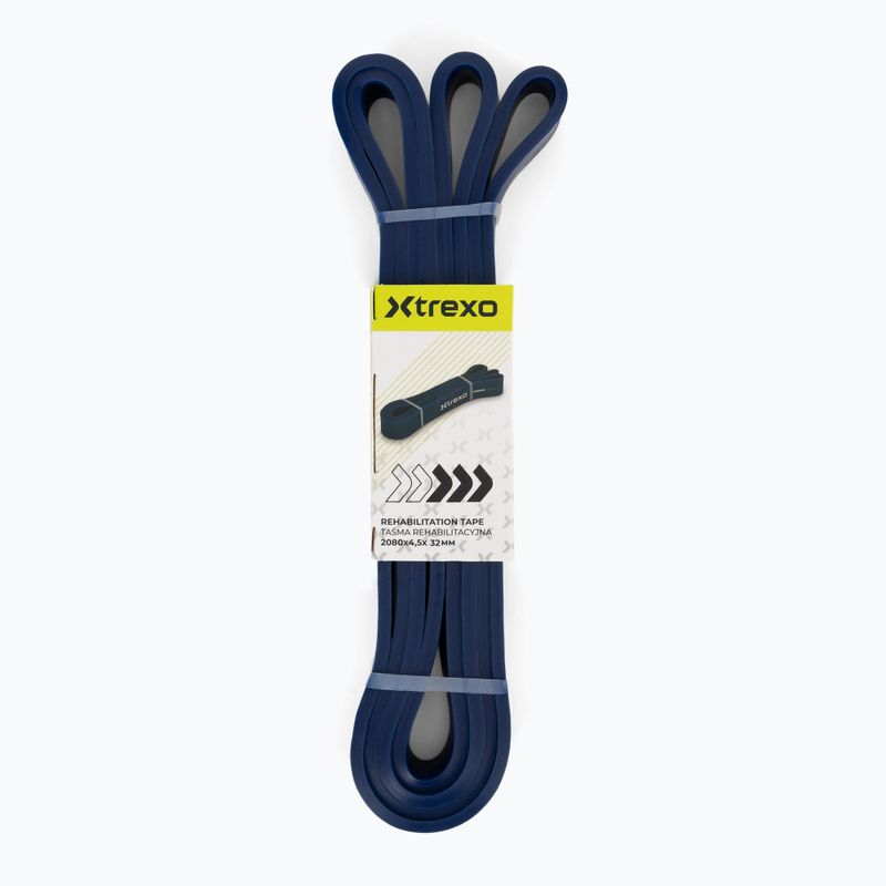 Рехабилитационна ластик XTREXO XTO-B5C040-NY 3/5 тъмносин