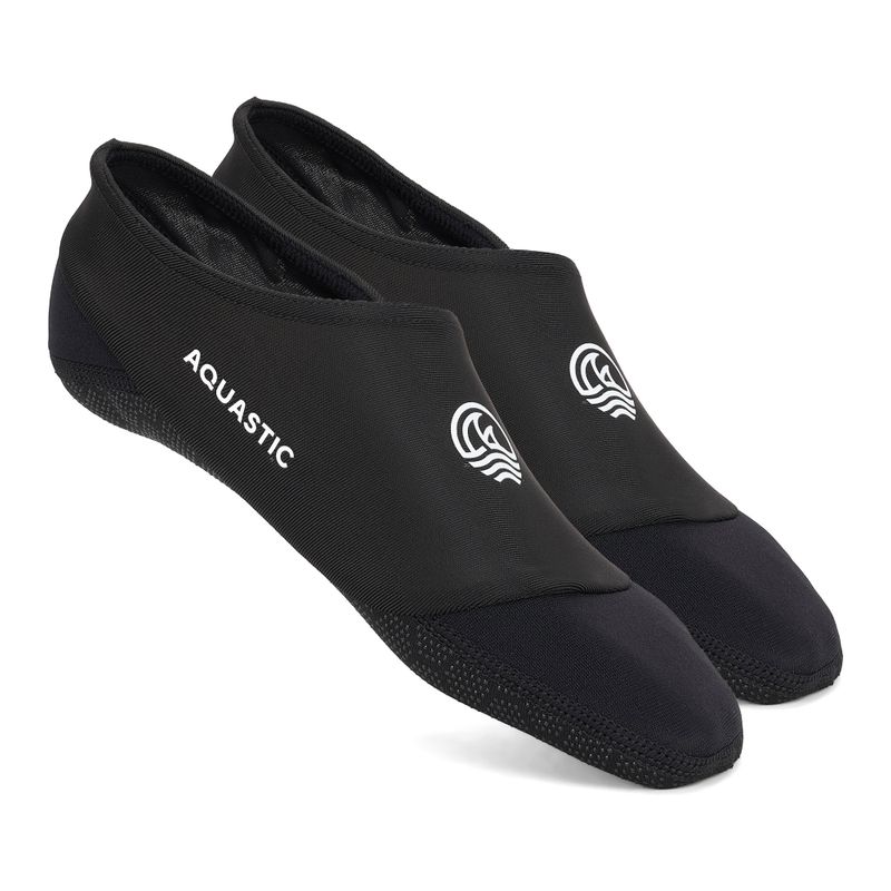 AQUASTIC Seavie Anti-Slip чорапи за басейн черни 6