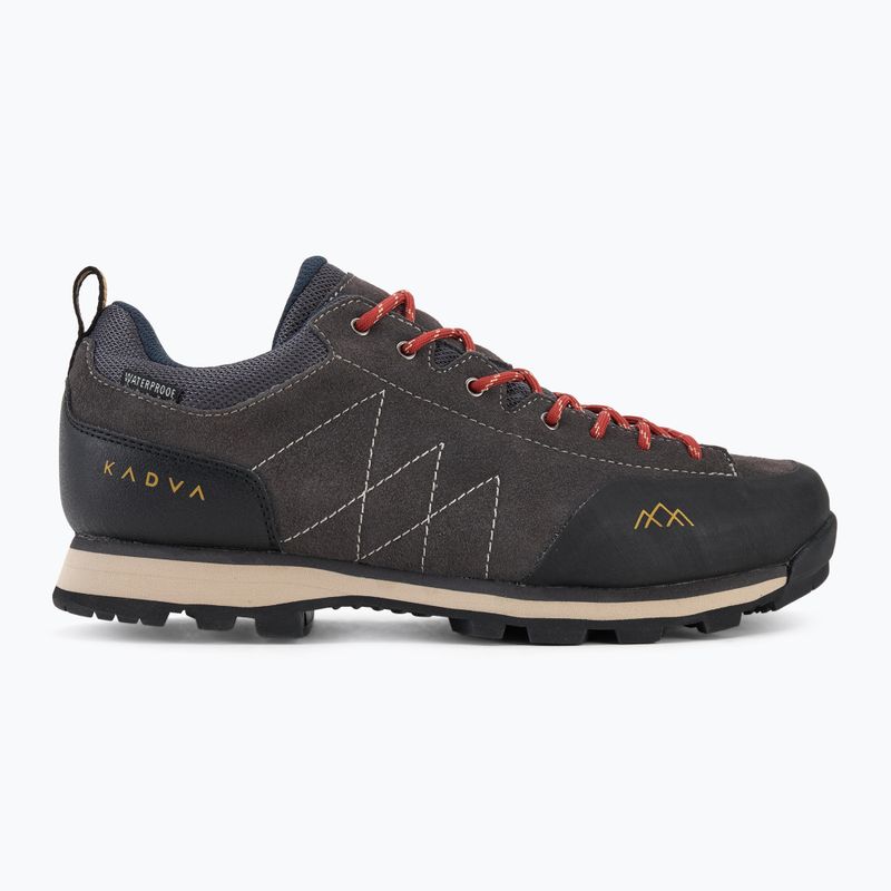 Мъжки туристически обувки KADVA Stride Low WaterProof сиви 3