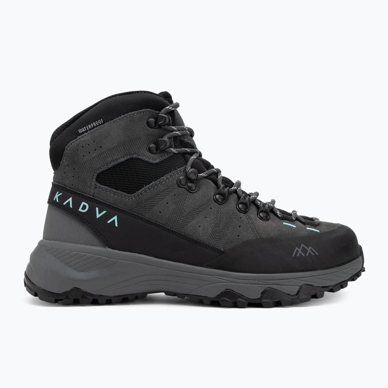 Дамски туристически обувки KADVA Stride Mid WaterProof сиви 3