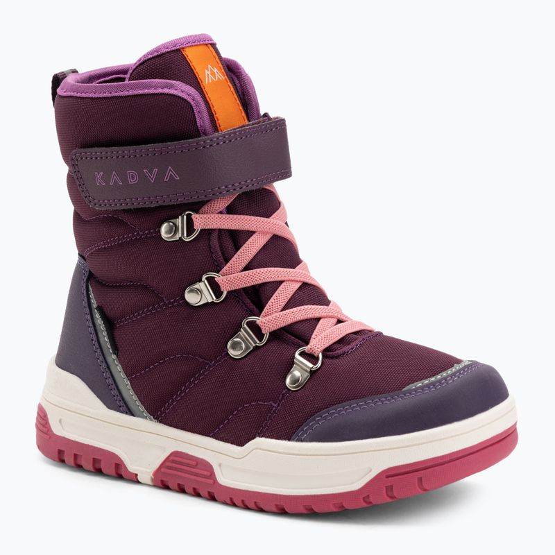 Детски ботуши за сняг KADVA Flow WaterProof burgundy