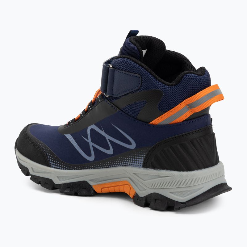 Детски туристически обувки KADVA Rocky Trail Mid WaterProof Softshell в тъмносиньо 6