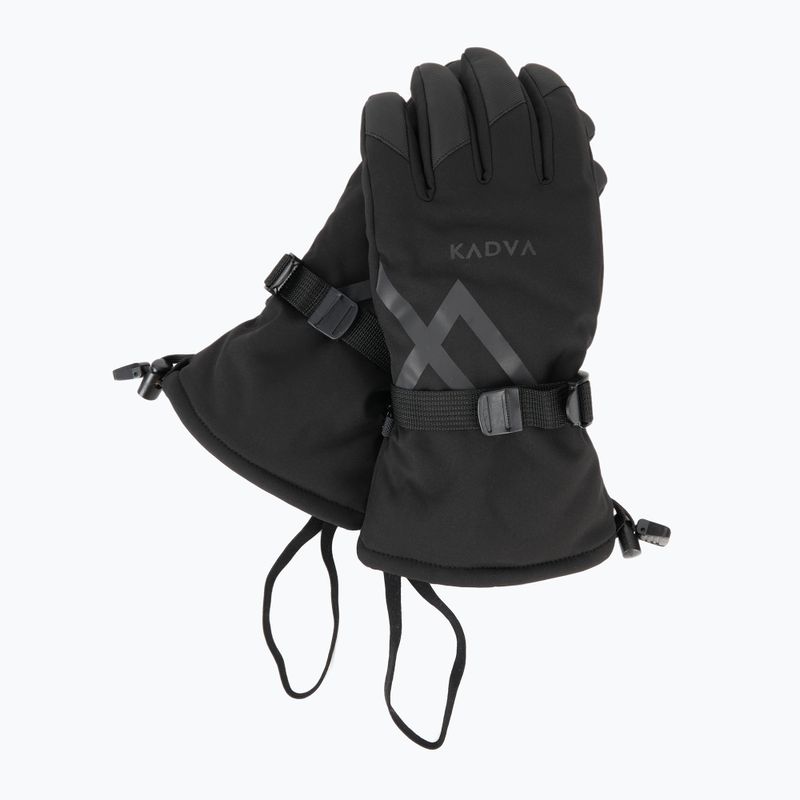 Мъжки скиорски ръкавици KADVA Mountain Flow 3M Thinsulate black 8