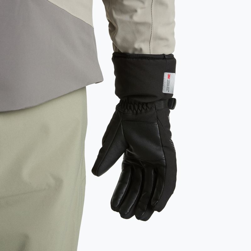 Ръкавици за ски KADVA Mountain Flow Pro кожа 3M Thinsulate черен 4