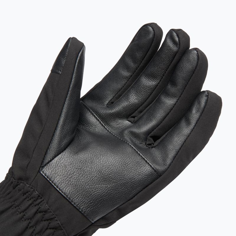 Ръкавици за ски KADVA Mountain Flow Pro кожа 3M Thinsulate черен 9