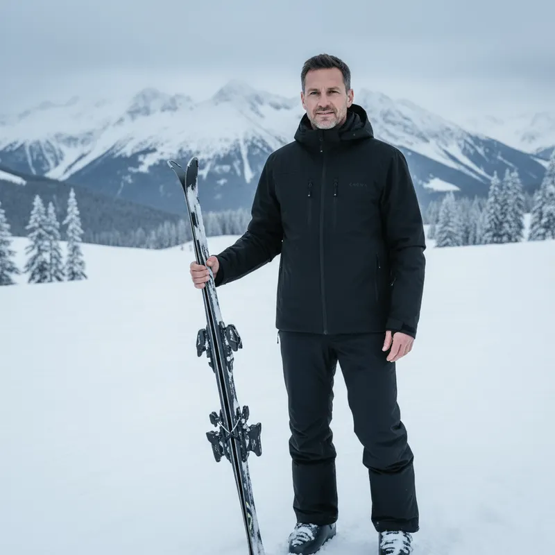 Мъжки скиорски панталони KADVA Edge X Pants black 12