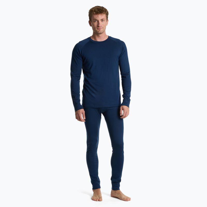 Мъжки комплект термобельо WOOLCANO Merino SET0540 navy blue