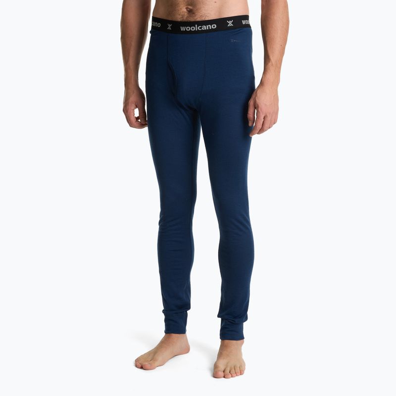 Мъжки комплект термобельо WOOLCANO Merino SET0540 navy blue 7