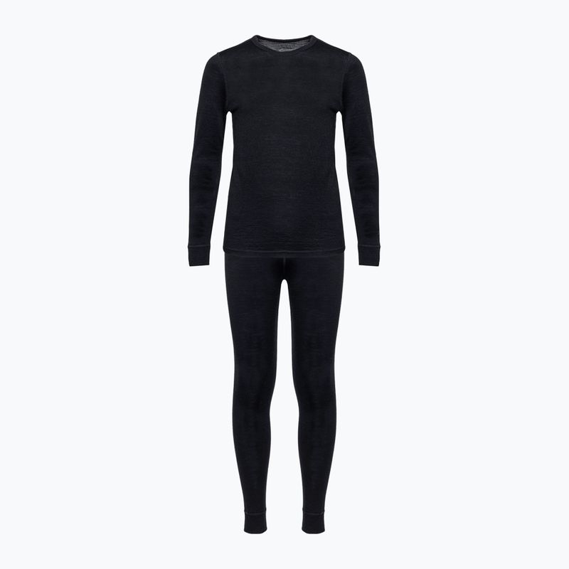 Детски комплект термобельоWOOLCANO Merino  SET0683 black 3