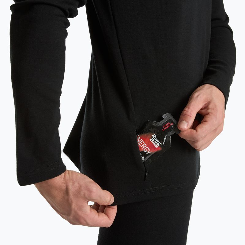 Мъжка термаоблуза WOOLCANO Merino TOP0544 black 8