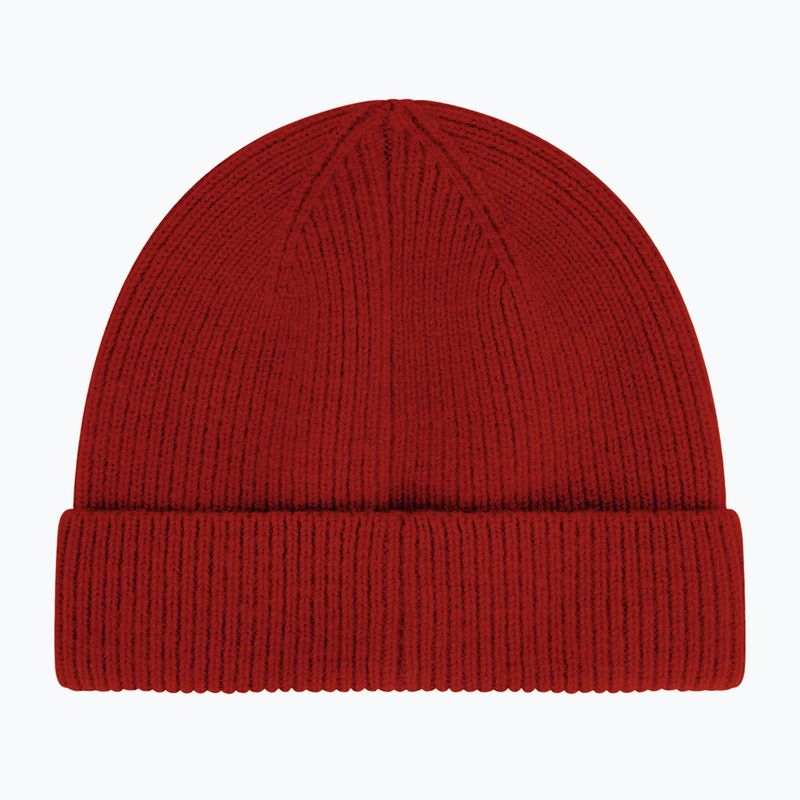 Зимна шапка WOOLCANO Merino HAT0440 червена 2