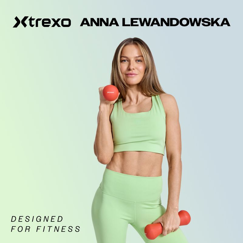 Комплект дъмбели XTREXO SCULPT 2 x 1 kg black 2