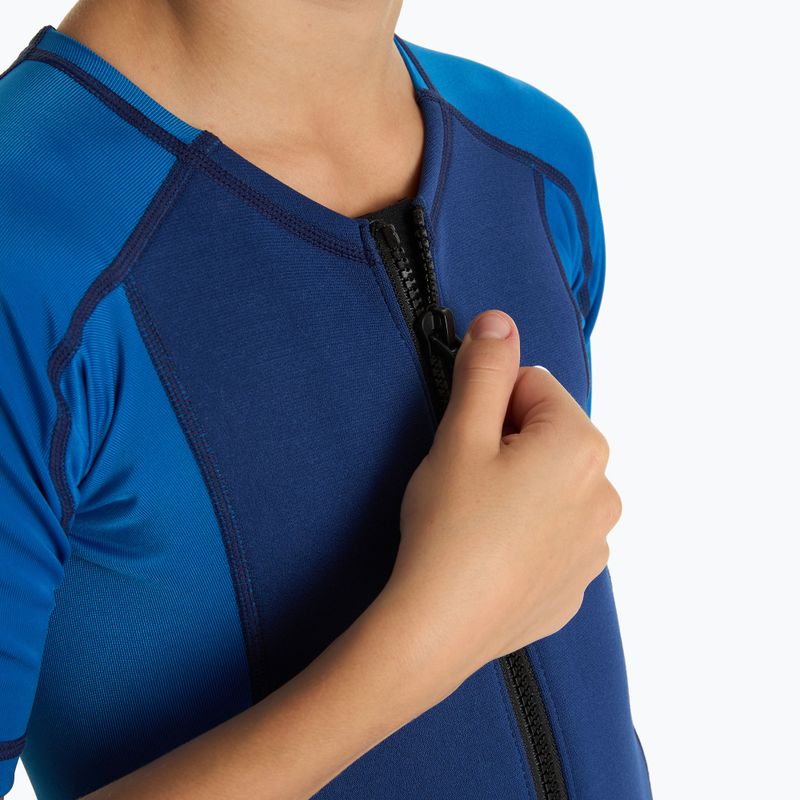 Детски неопренов костюм за сърфинг AQUASTIC 1,5 mm WAVEY blue 5