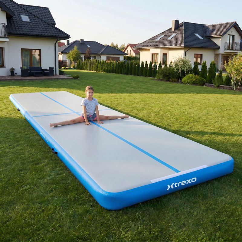 Ścieżka gimnastyczna XTREXO 500 x 150 x 20 cm biały 14