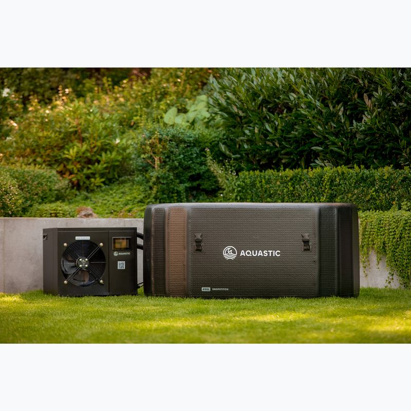 AQUASTIC басейн с морж BrrFree 456L капковиден шев черен 17