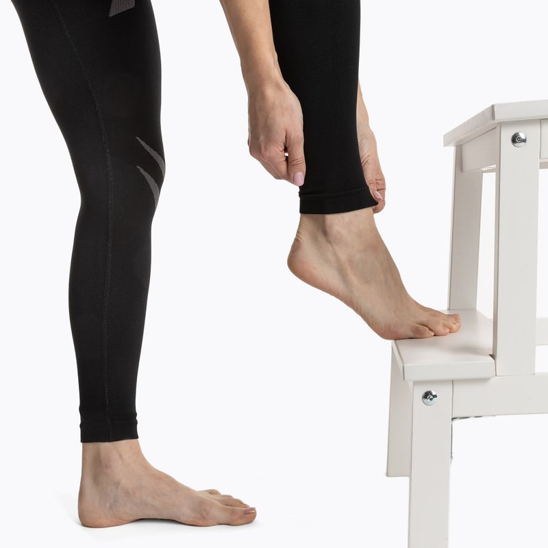 Дамски комплект термоактивно бельо KADVA ALPINESTEP COOLMAX THERMAL PRO DRY безшевен черен 10