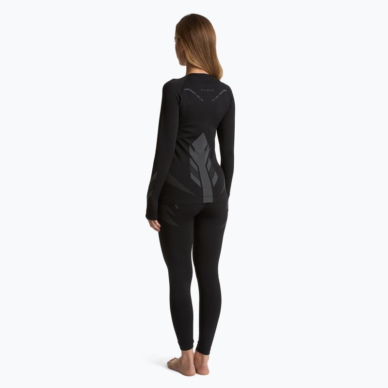 Дамски комплект термобельо KADVA ALPINESTEP THERMO LIGHT PLUS black 2