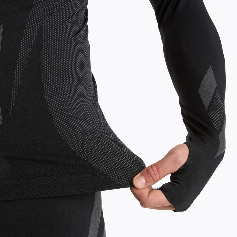 Мъжки комплект термоактивно бельо KADVA ALPINESTEP THERMO LIGHT PLUS безшевен черен 7