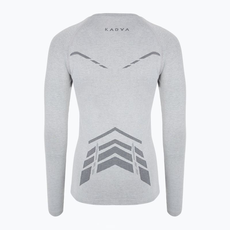 Дамски термоактивен суитшърт KADVA ALPINESTEP BAMBOO THERMO LIGHT PLUS grey 9