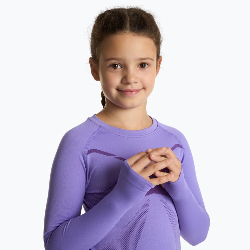 Детски комплект термобельо KADVA ALPINESTEP THERMO LIGHT PLUS purple 5