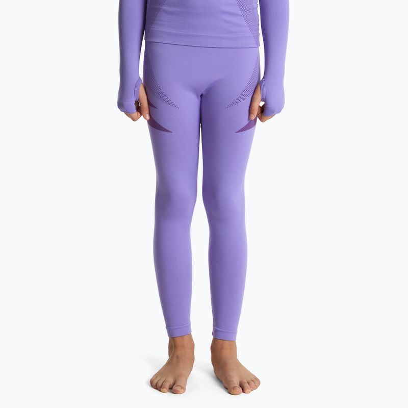 Детски комплект термобельо KADVA ALPINESTEP THERMO LIGHT PLUS purple 6