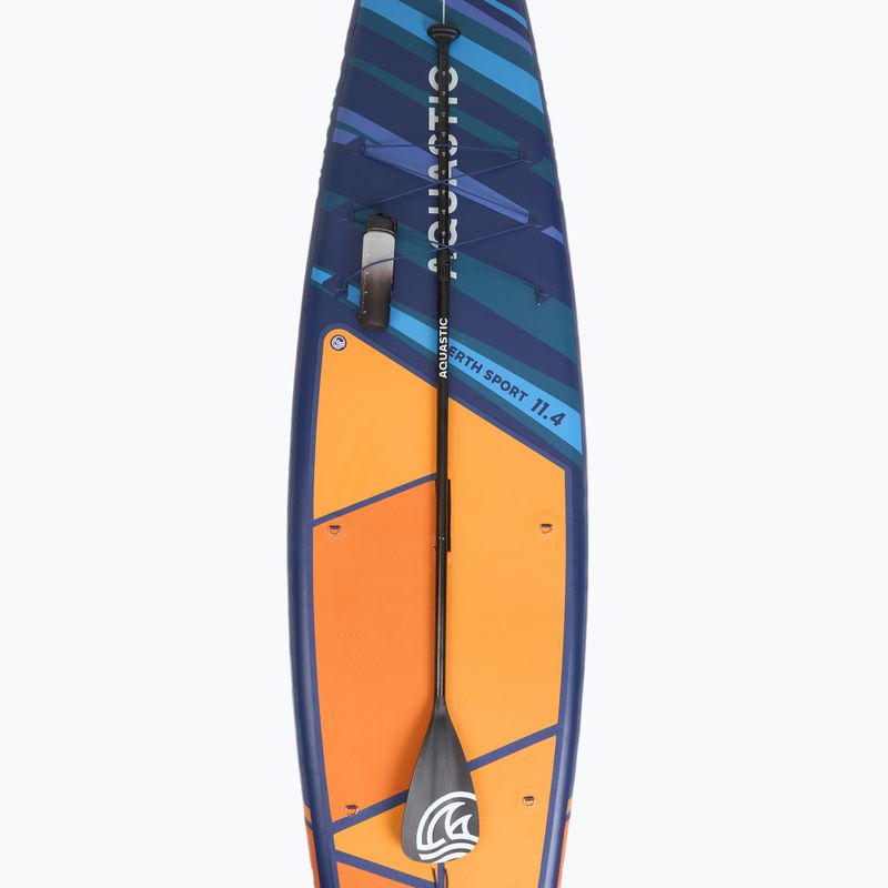 Комплект надуваема дъска SUP AQUASTIC Perth Sport 11'4" MSL allround orange 10