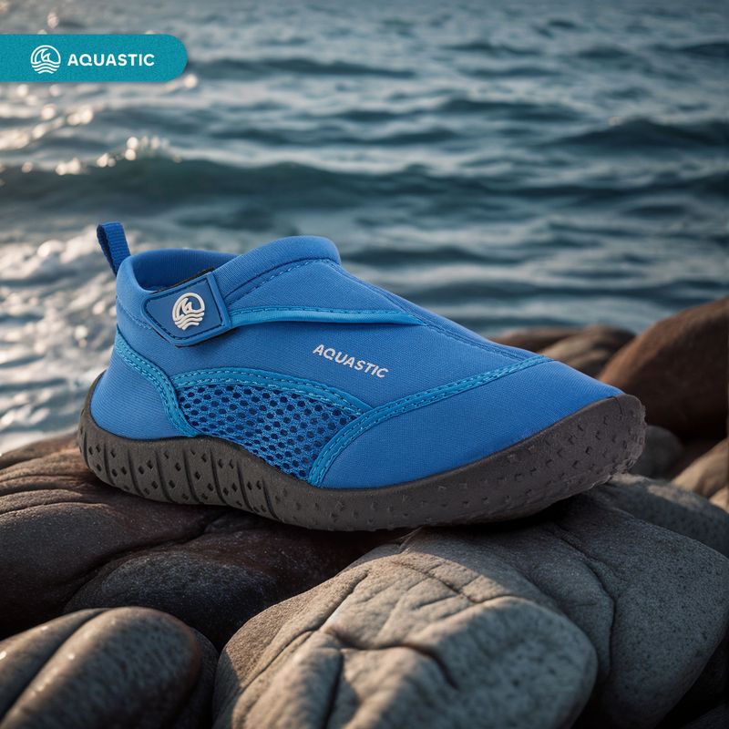 Детски обувки за вода AQUASTIC Nino, тъмносини 4